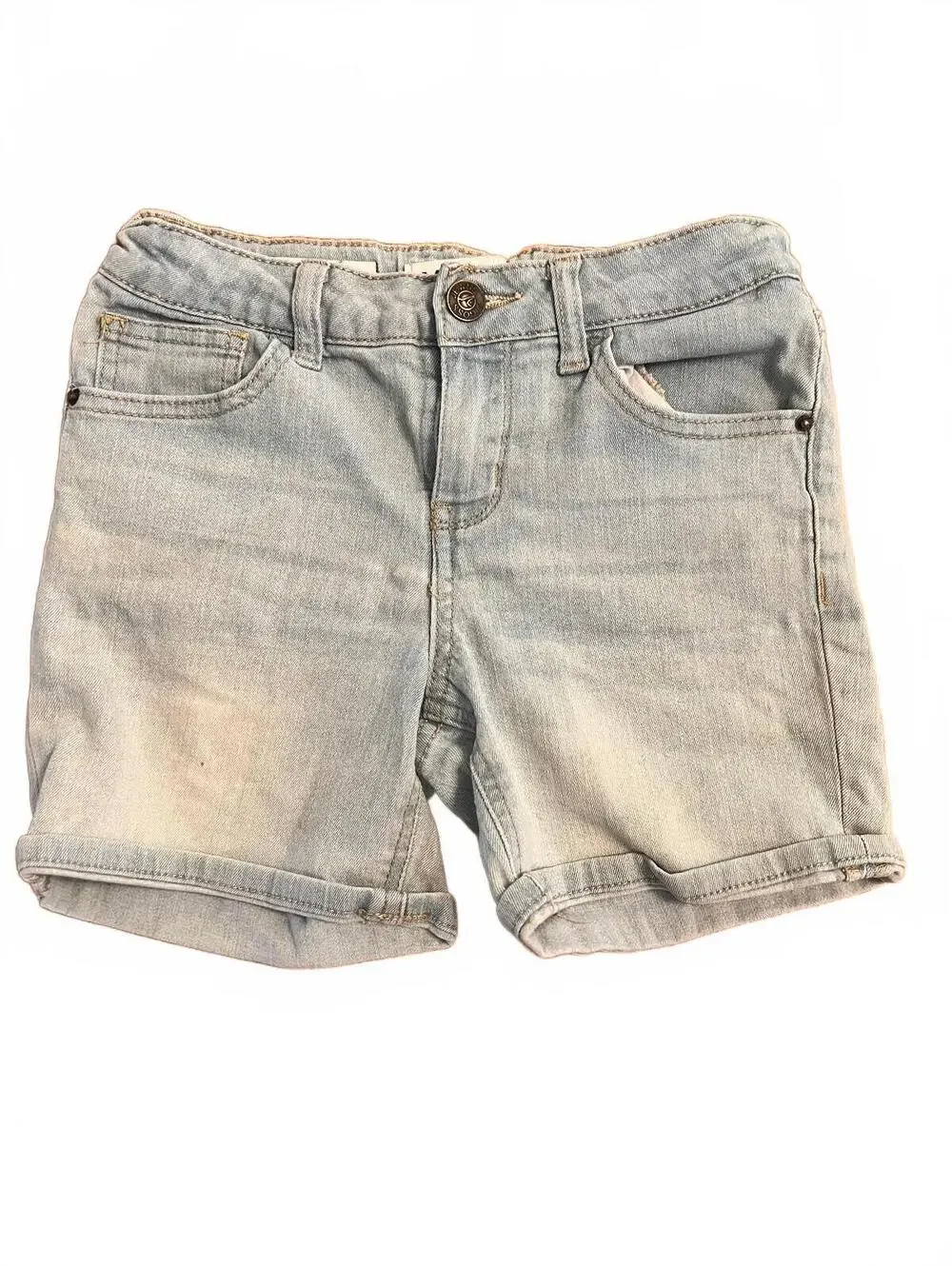 Vigoss Light Wash Denim Shorts Size 10 Girls